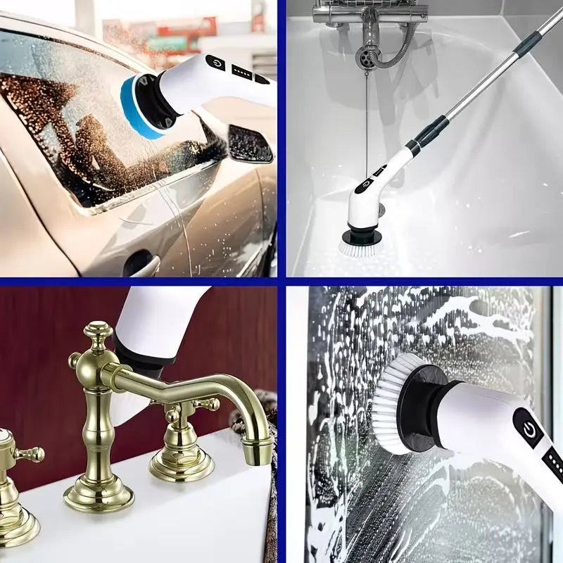 GlideScrub Pro 9-in-1 Electric Spin Scrubber