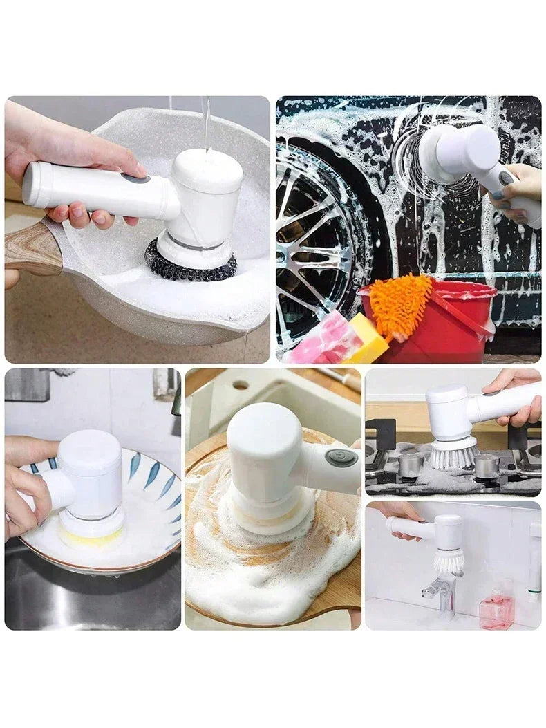 GlideScrub Mini 5-in-1 Handheld Power Scrubber