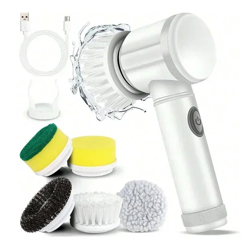 Mini 5-in-1 Handheld Power Scrubber