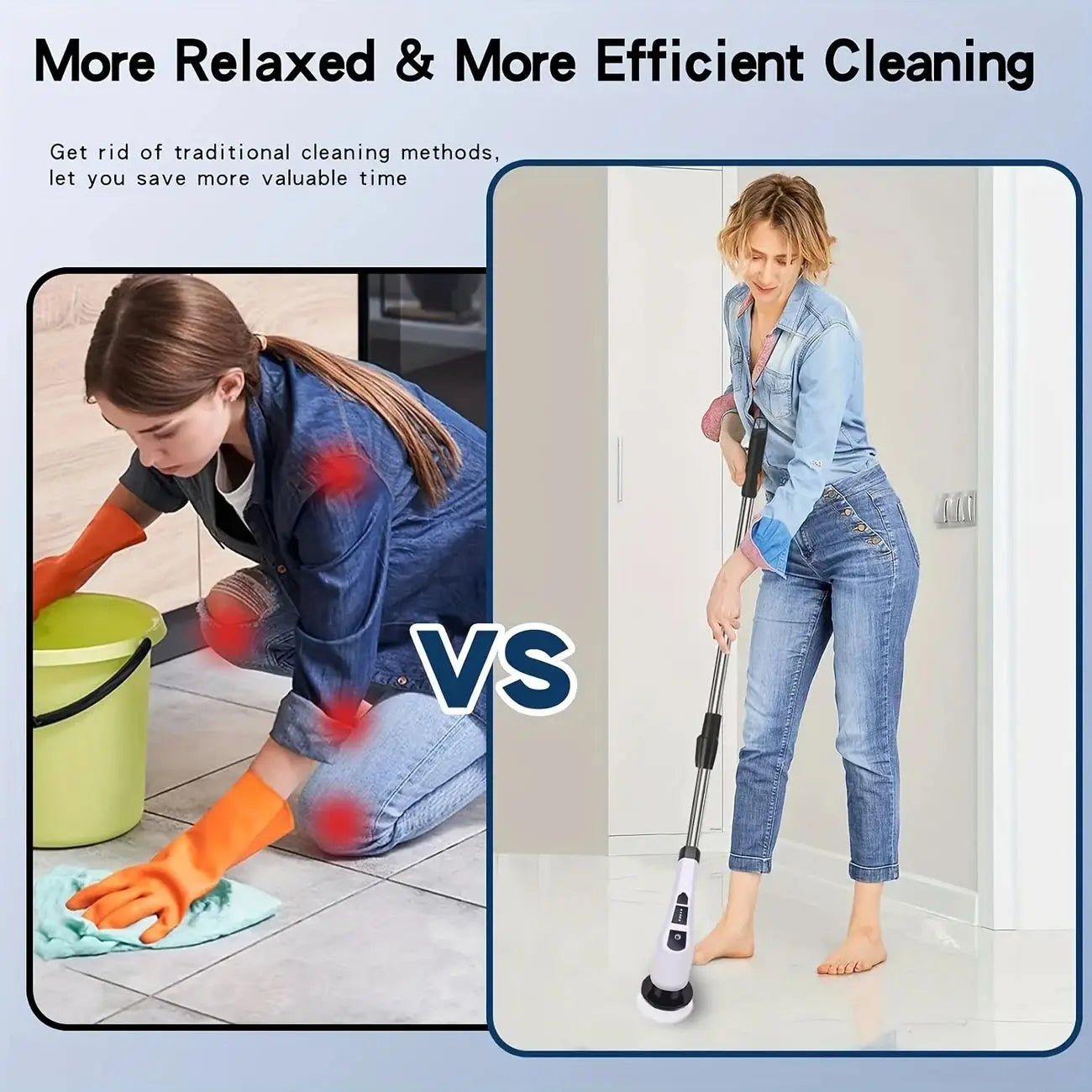 GlideScrub Pro 9-in-1 Electric Spin Scrubber